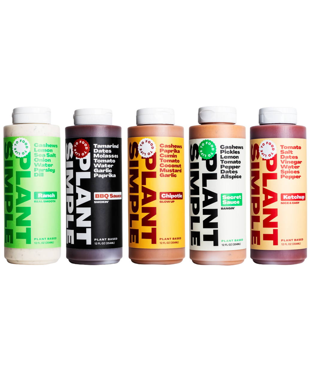 Variety Pack - 5 Sauces